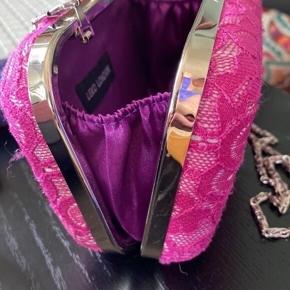NWT leko london snap purse with optional cross body chain - Picture 5 of 7